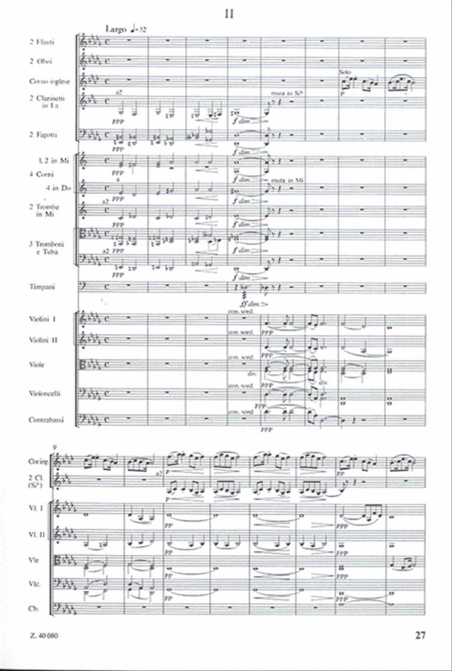 Sinfonie Nr. 9 op. 95 Aus der neuen Welt Orchestra scores gallery preview page 3