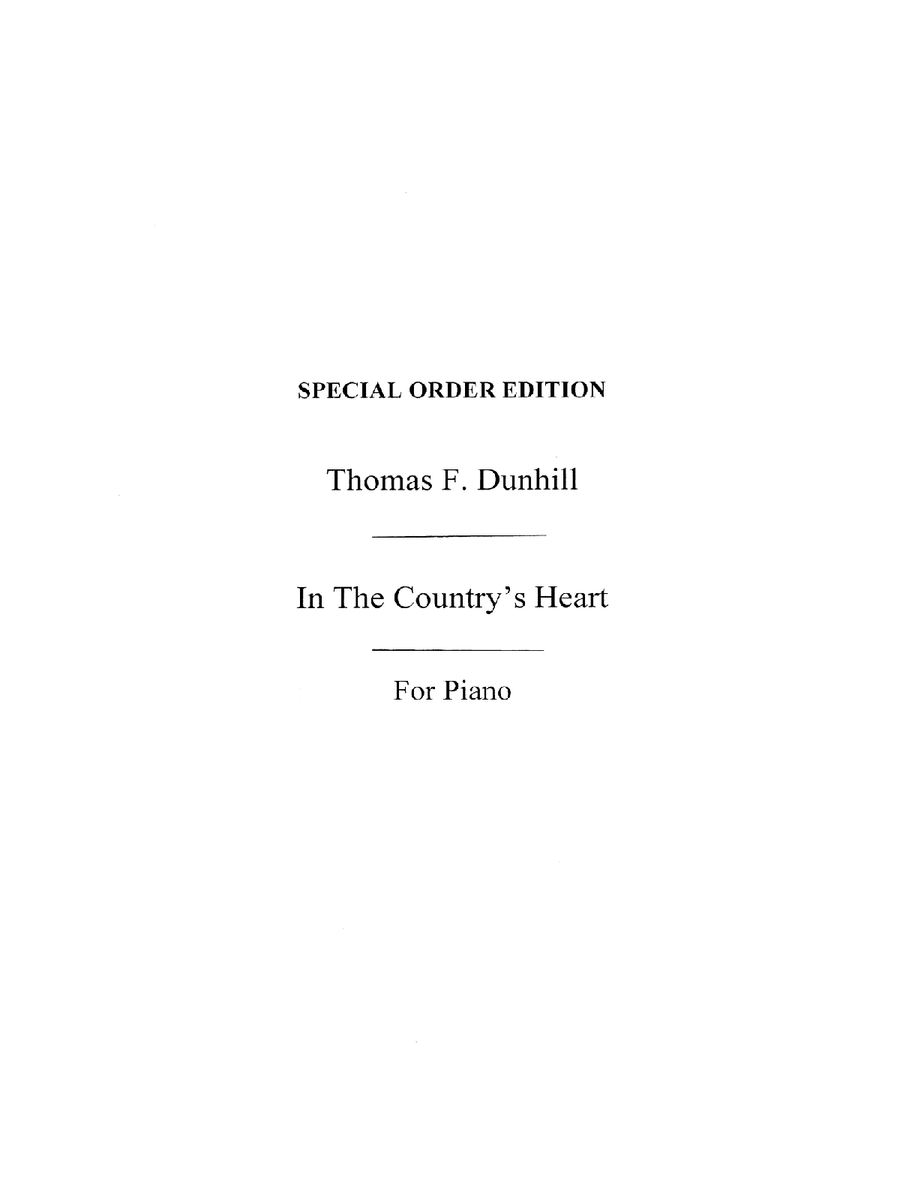 Dunhill, T: In The Country's Heart: