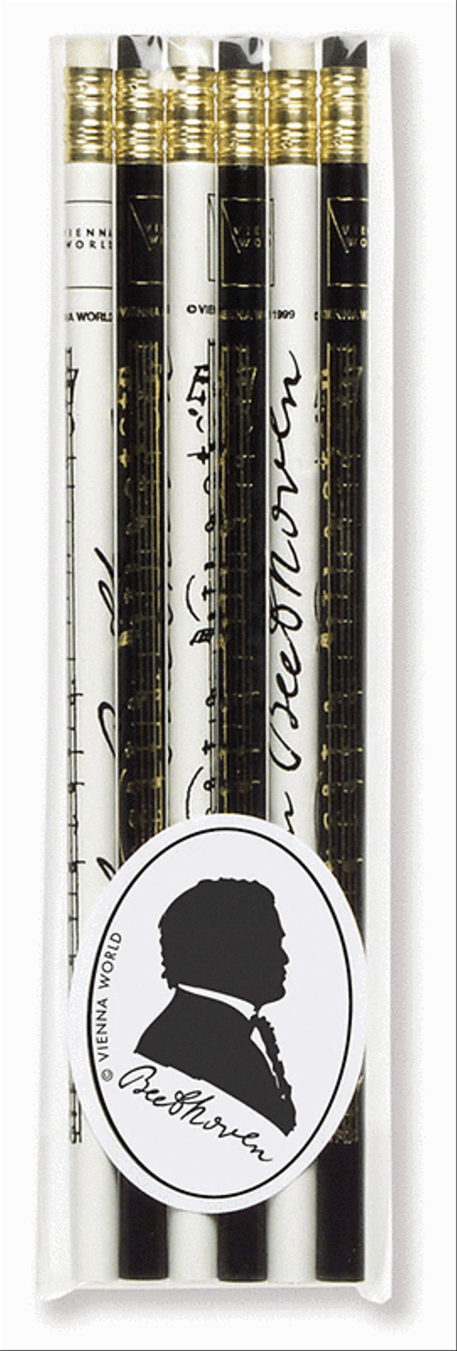 Music pencil set Beethoven (set of 6) Pens & Pencils scores gallery preview page 1