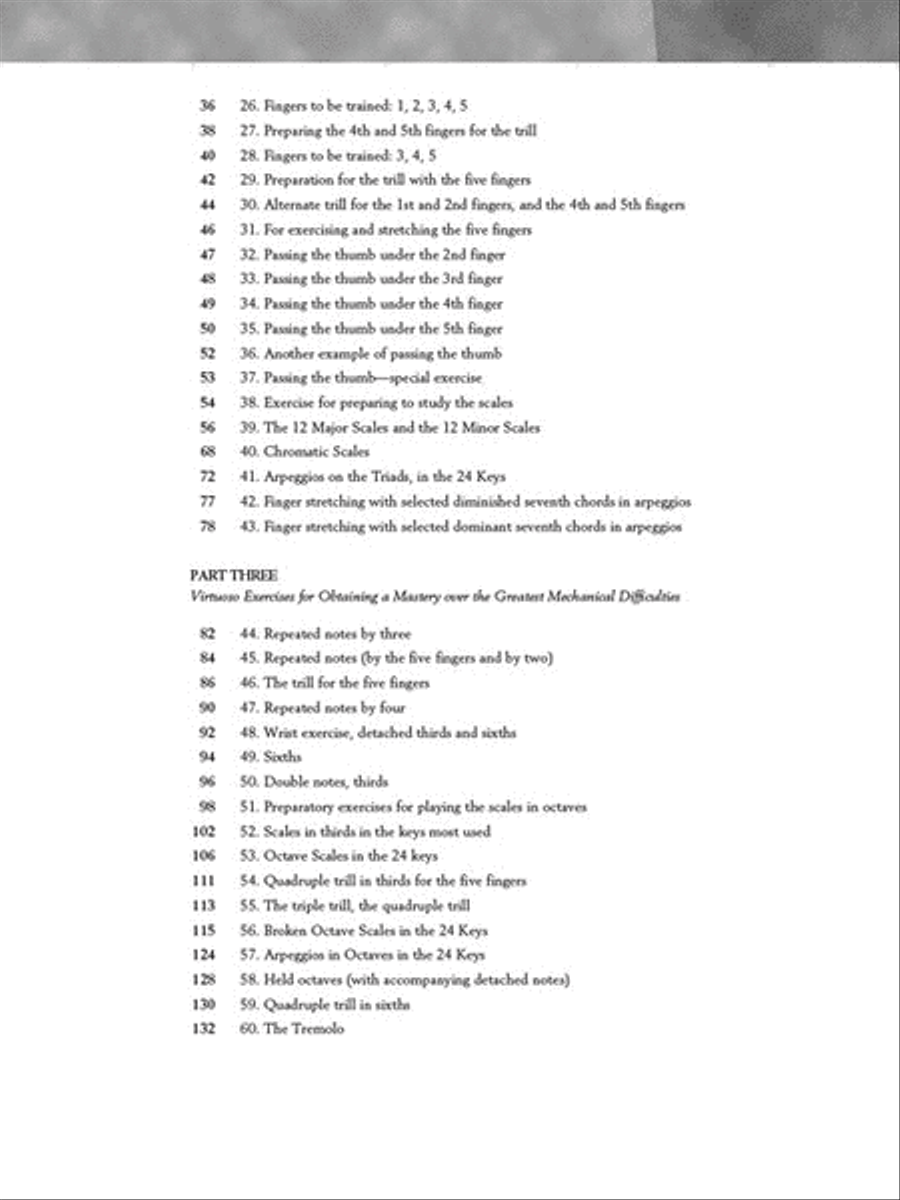 Hanon: The Virtuoso Pianist Complete – New Edition Piano Method scores gallery preview page 3