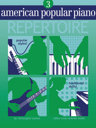 Book cover for American Popular Piano – Repertoire