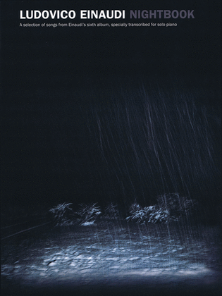 Book cover for Ludovico Einaudi - Nightbook
