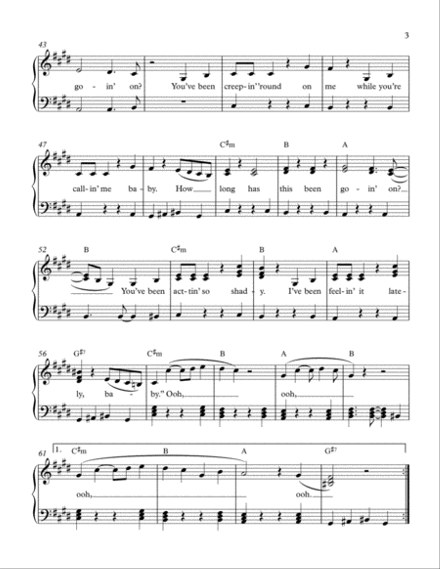How Long How Long Voice scores gallery preview page 3