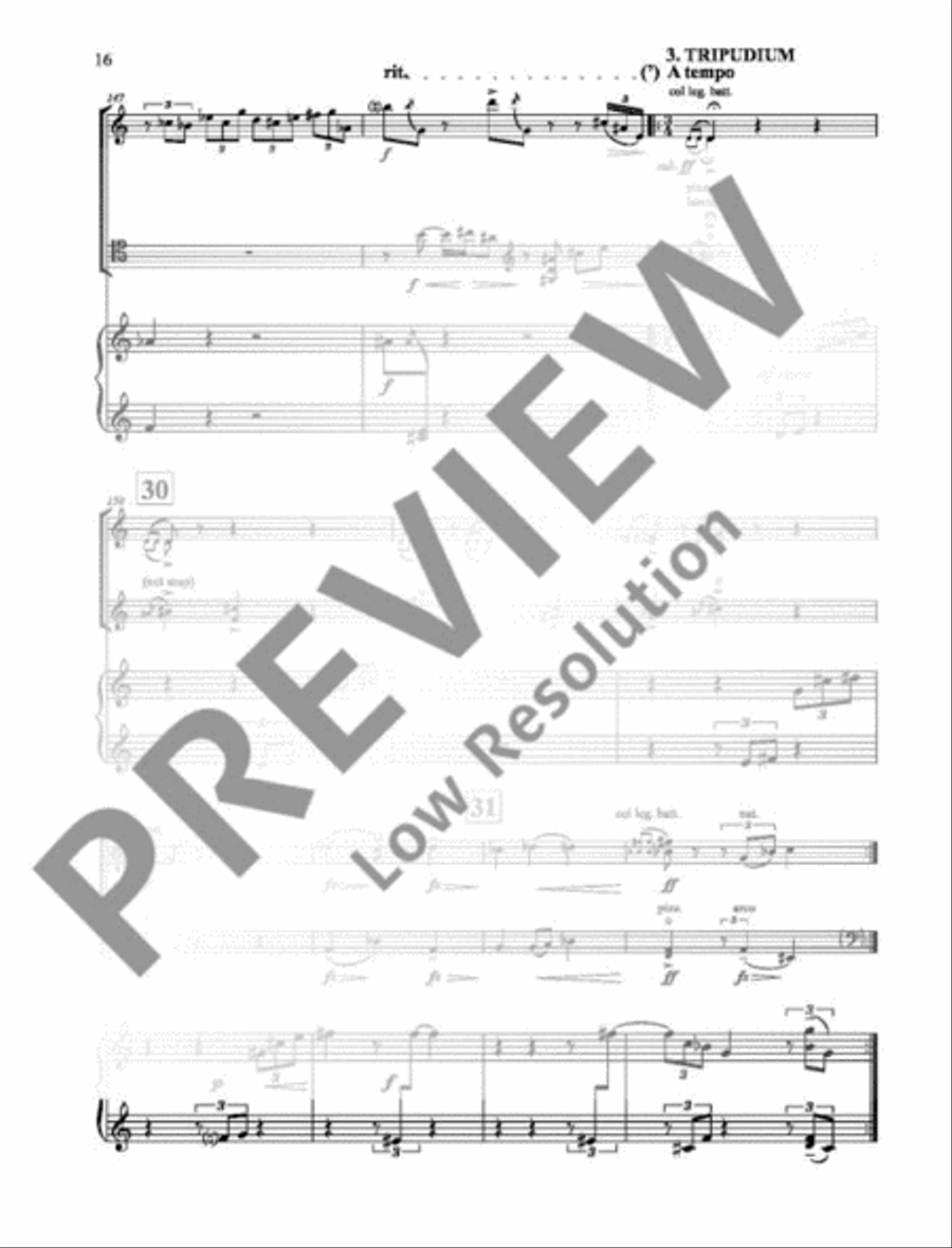 Piano Trio No. 2 Piano Trio scores gallery preview page 19