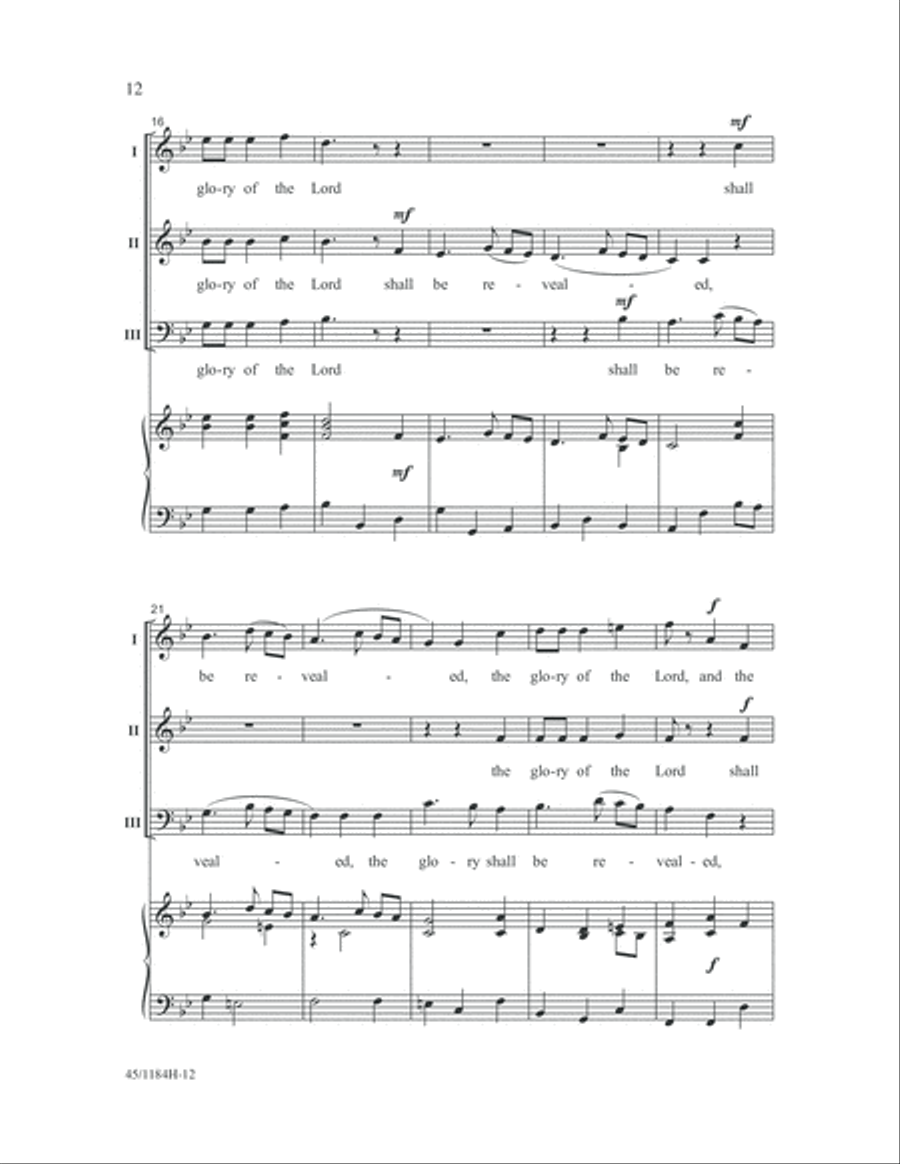 Messiah 3-Part scores gallery preview page 12