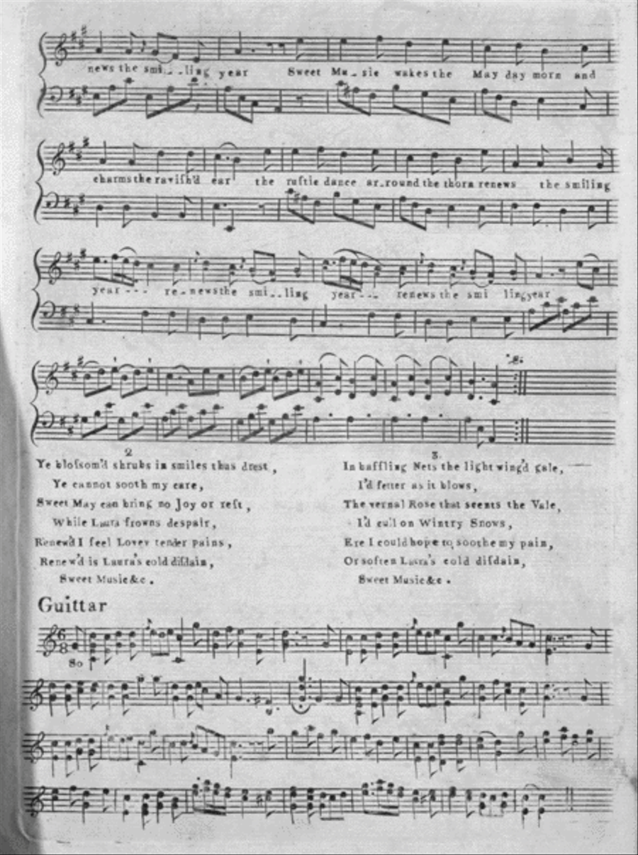 May Day Morn. A Favorite Sonnet Voice scores gallery preview page 2