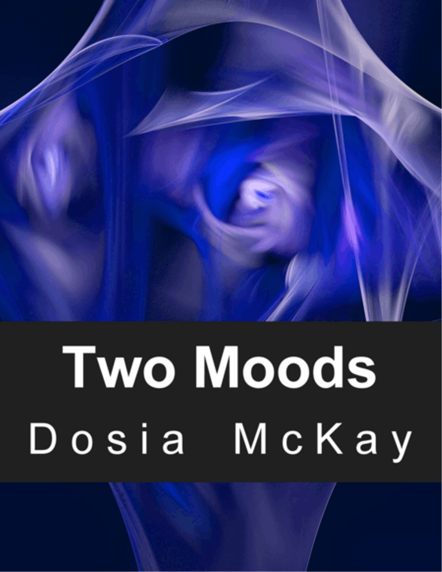 Two Moods for Clarinet and Piano Clarinet Solo scores gallery preview page 1