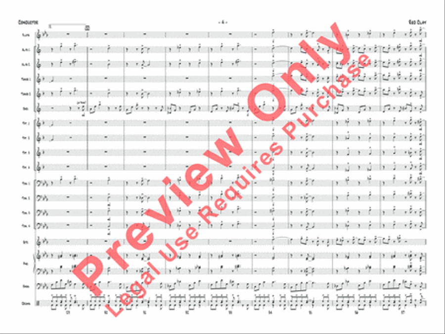 Red Clay Red Clay Jazz Ensemble scores gallery preview page 21