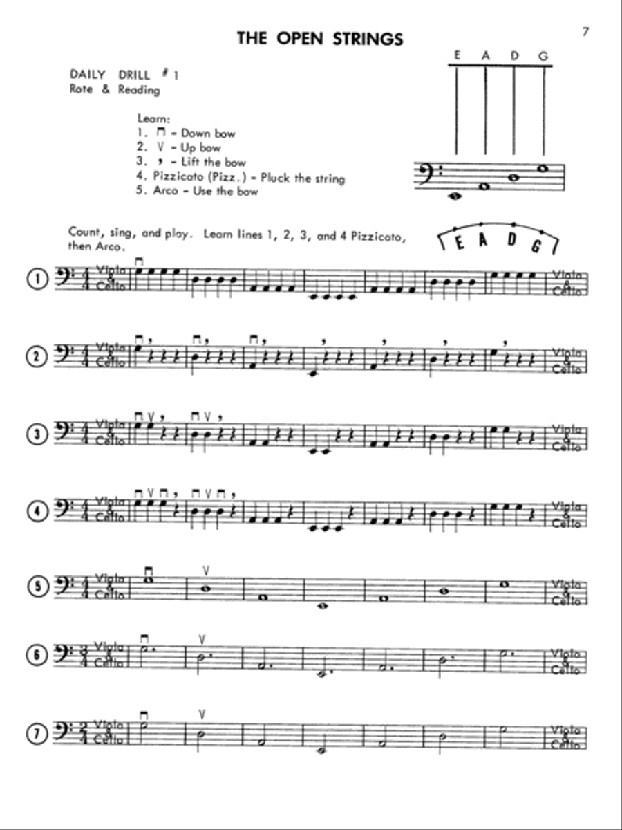Solo Time for Strings, Book 1 Chamber Orchestra scores gallery preview page 21