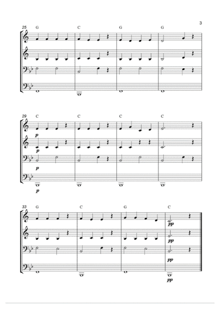 Jingle Bells for Brass Quartet image number null