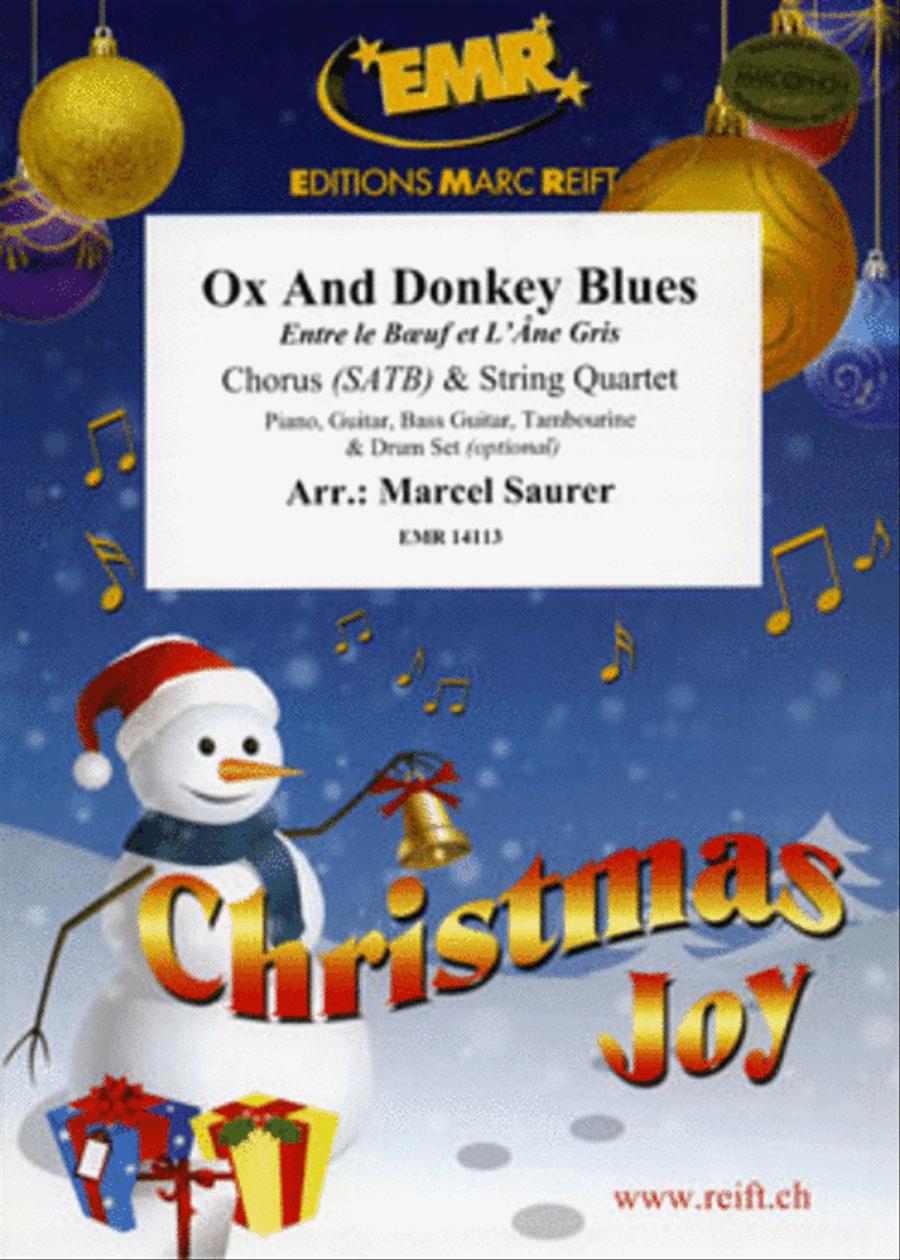 Ox And Donkey Blues Ox And Donkey Blues Choir scores gallery preview page 1