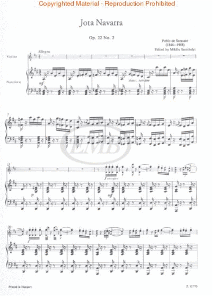 Spanish Dances - Volume 4 Violin Solo scores gallery preview page 2