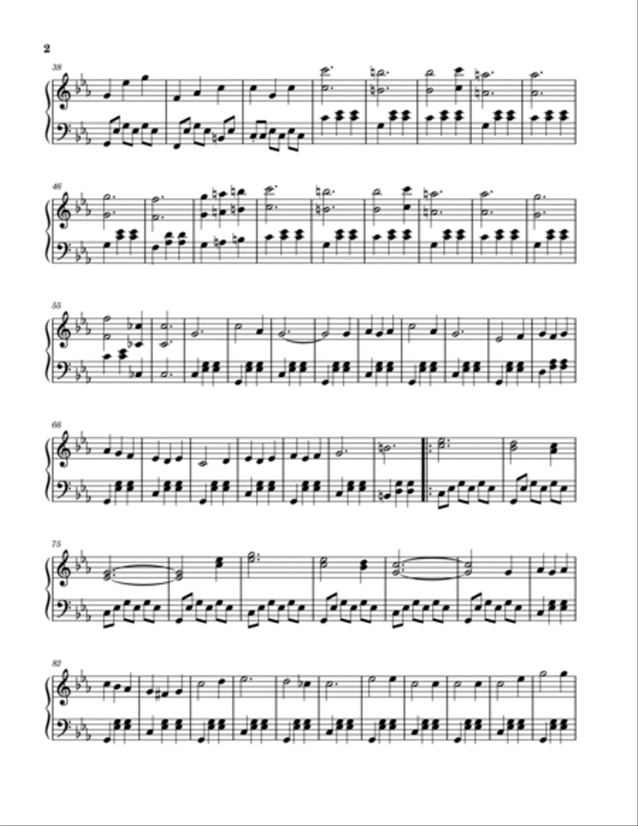 Moonlight Dance Piano Solo scores gallery preview page 2