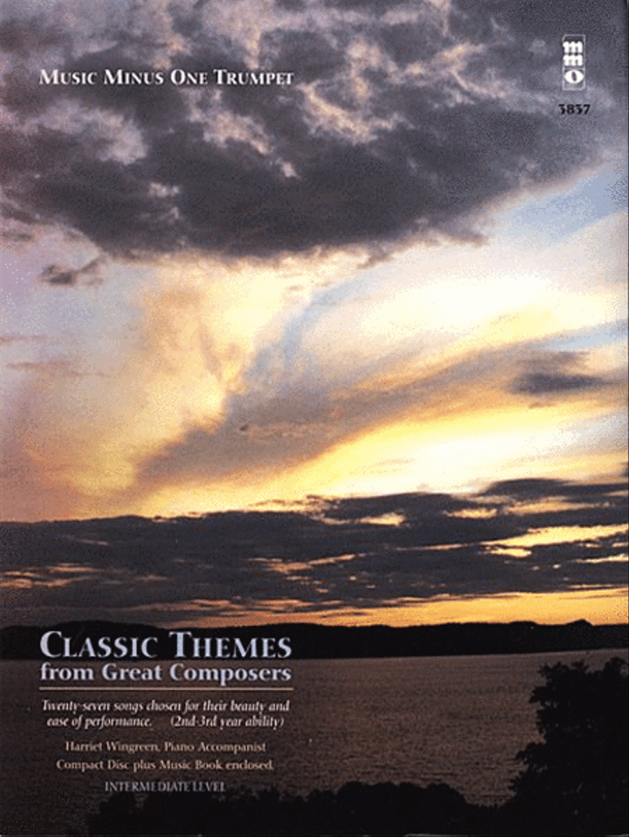 Classic Themes from Great Composers Trumpet Solo scores gallery preview page 1
