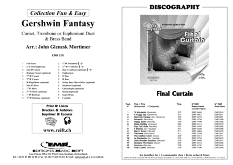 Gershwin Fantasy Gershwin Fantasy Brass Duet scores gallery preview page 2
