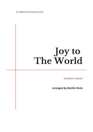 Joy To The World - Saxophone quartet