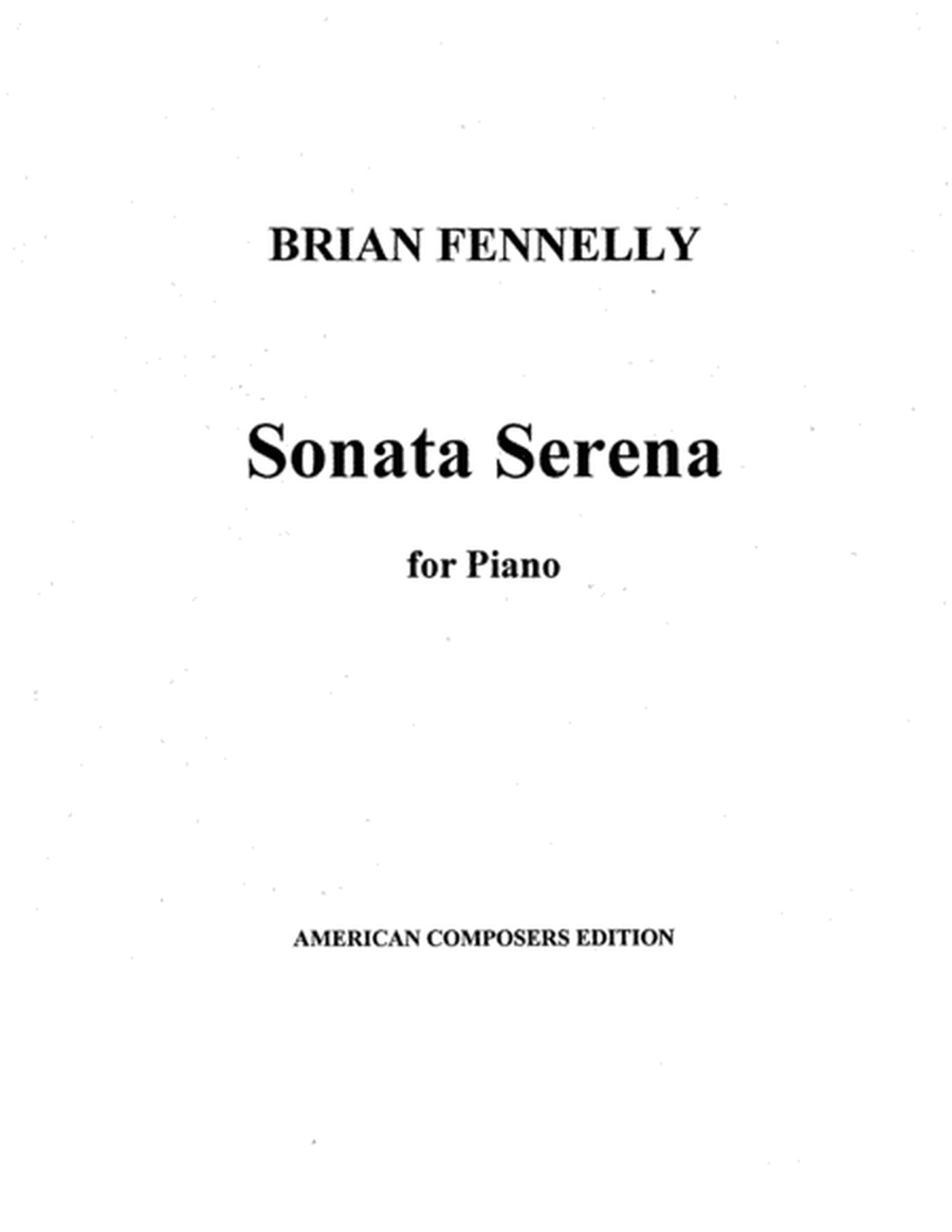 [Fennelly] Sonata Serena