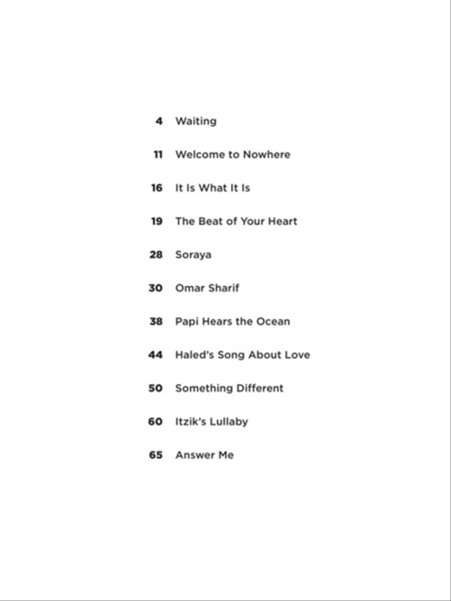 The Band's Visit Voice scores gallery preview page 2