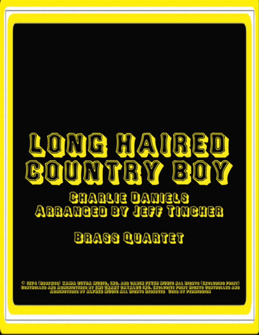 Long Haired Country Boy Brass Ensemble scores gallery preview page 1