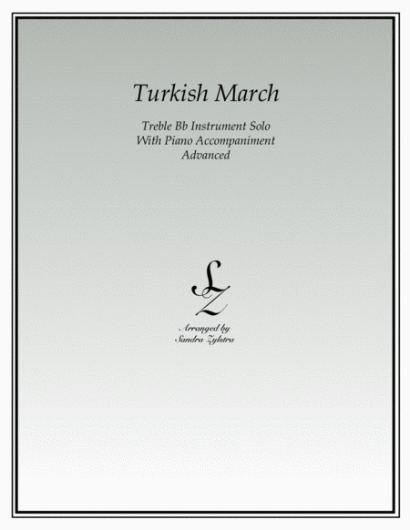 Turkish March (treble Bb instrument solo) image number null