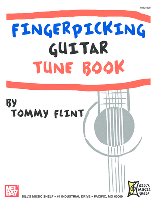 Book cover for Fingerpicking Guitar Tune Book