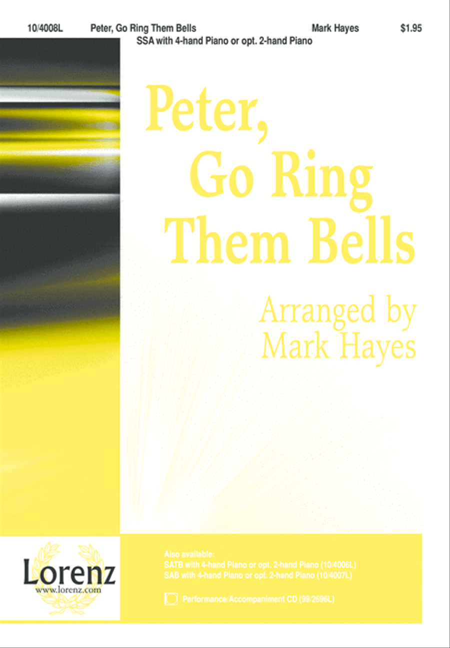 Peter, Go Ring Them Bells SSA scores gallery preview page 2
