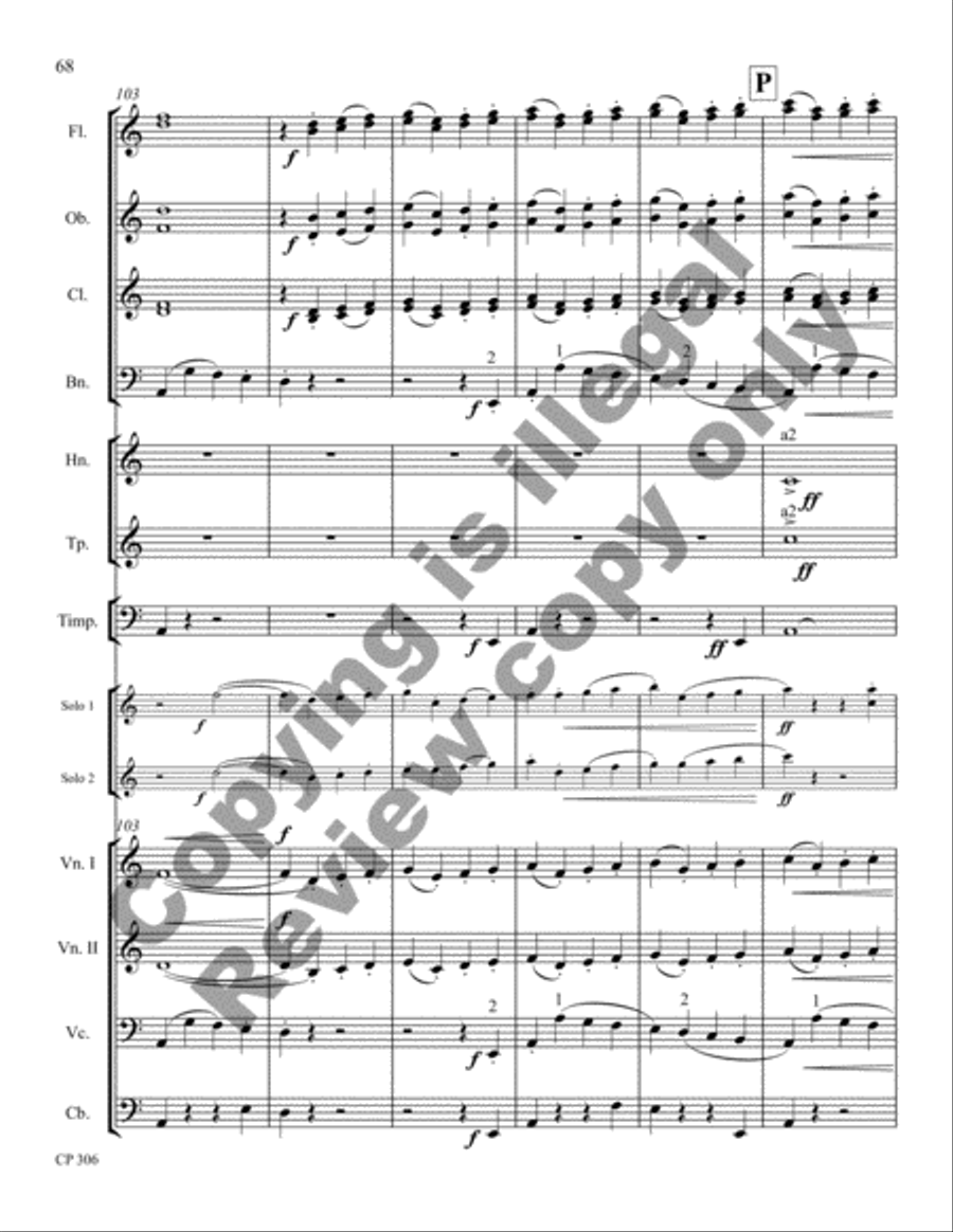 Little Suite Full Orchestra scores gallery preview page 148