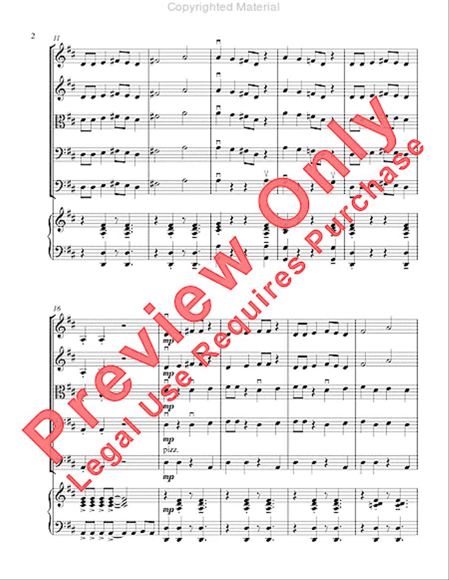 Be Sharp But Stay Natural String Orchestra scores gallery preview page 5