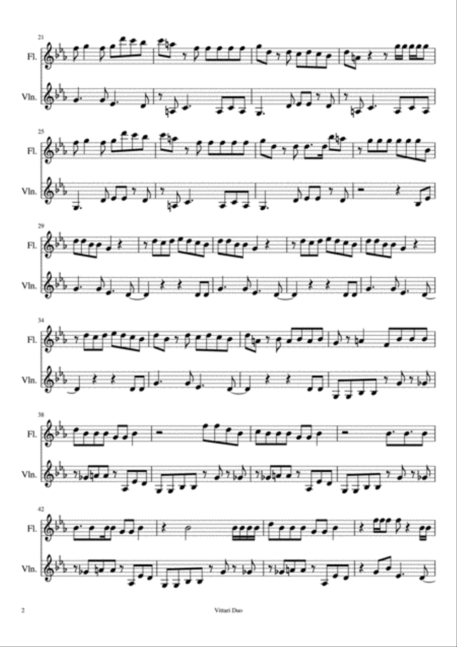 Havana Flute scores gallery preview page 2