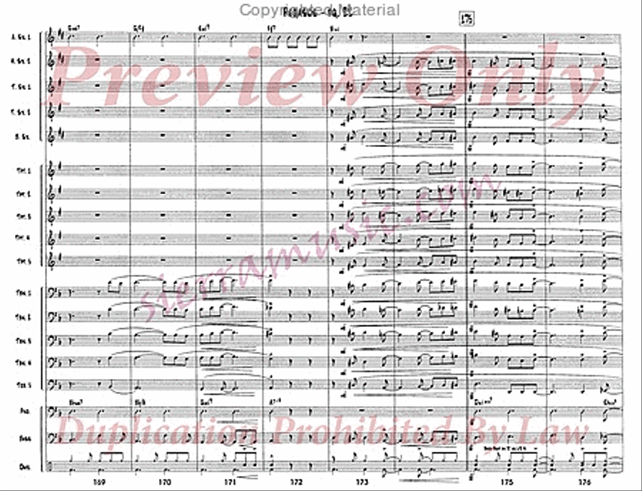 Pegasus Pegasus Jazz Ensemble scores gallery preview page 23