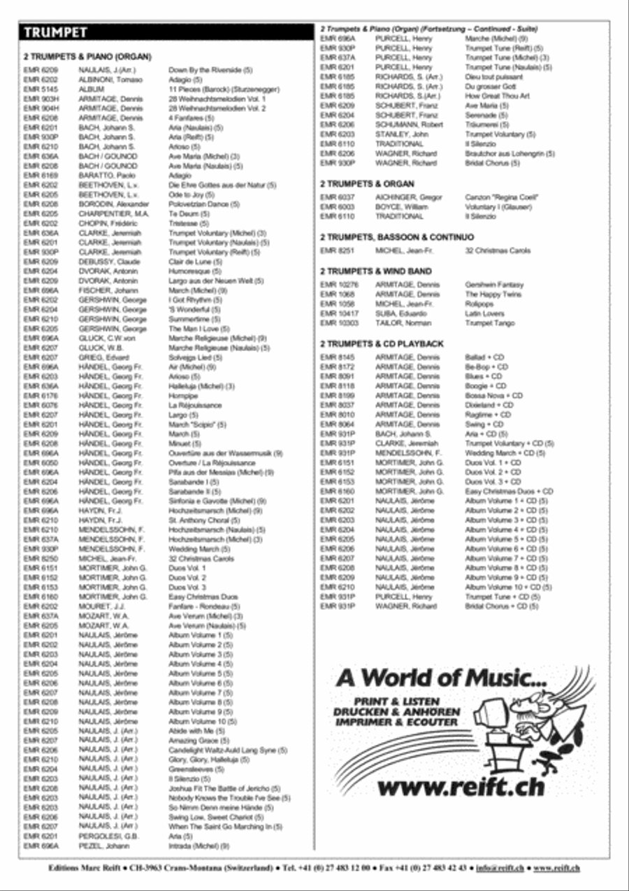 Donauwellen Trumpet scores gallery preview page 10