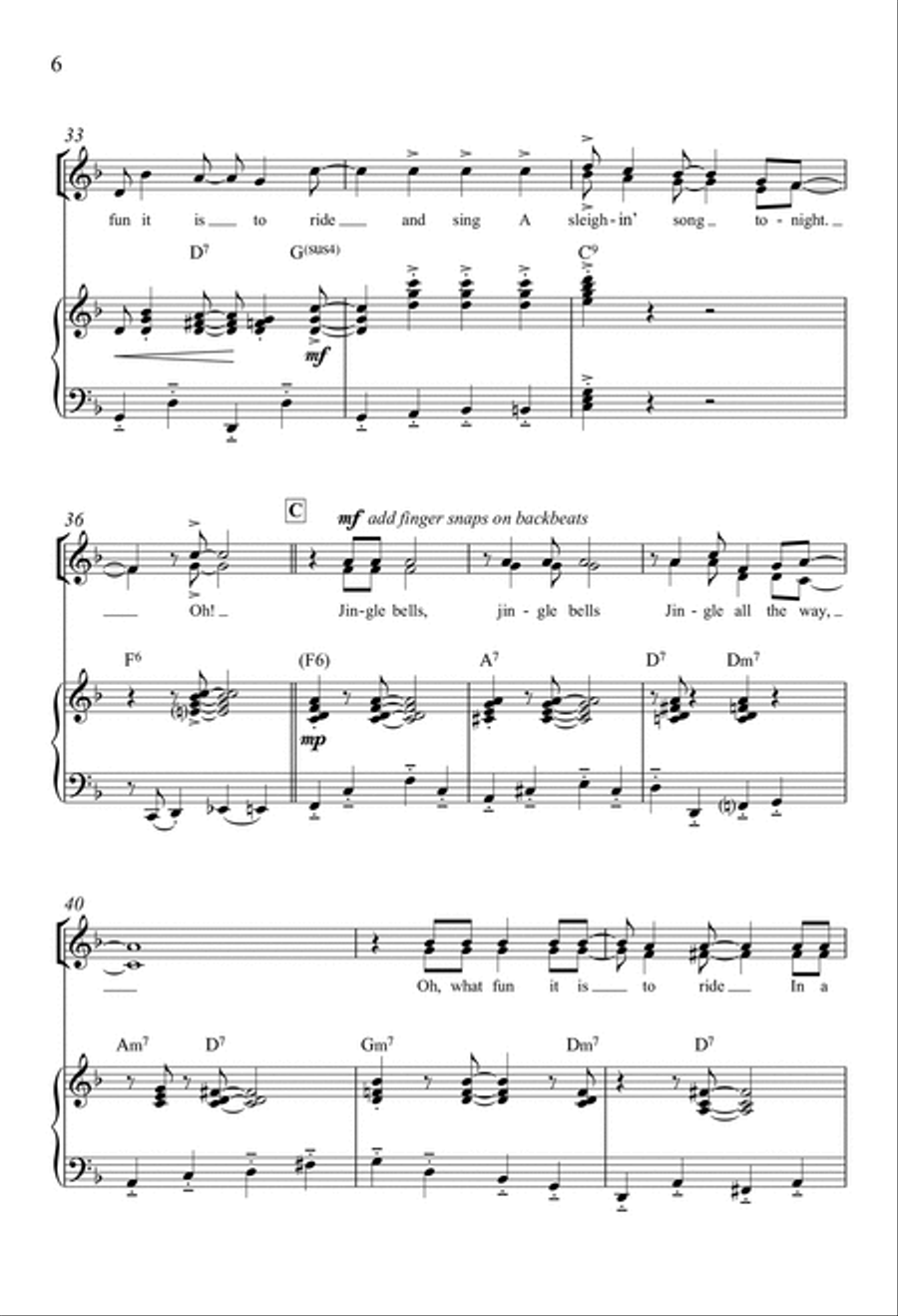 Jingle Bell Swing! SA scores gallery preview page 5