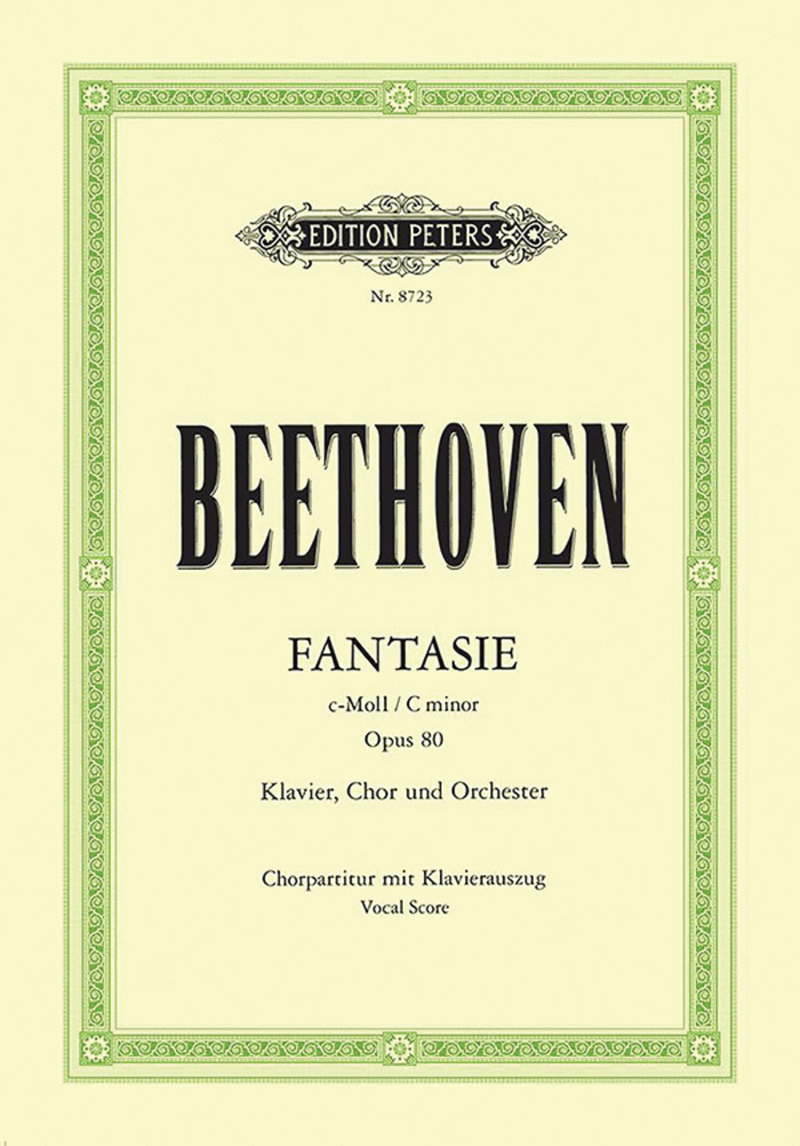 Choral Fantasy Voice scores gallery preview page 1