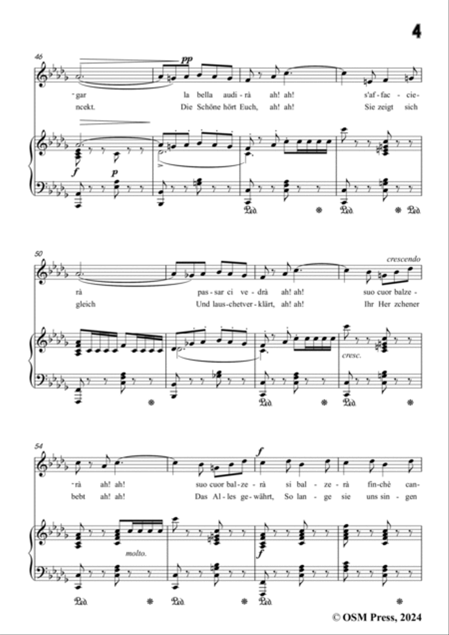 Paladilhe-Mandolinata( Souvenir de Rome),in D flat Major Voice scores gallery preview page 5