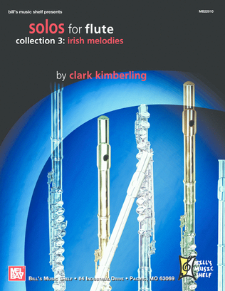 Book cover for Solos for Flute, Collection 3: Irish Melodies