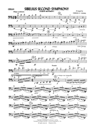 Sibelius's 2nd Symphony, 4th Movement: Cello