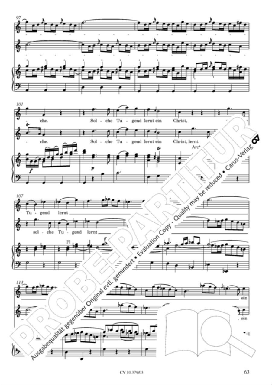 Der Tod Jesu 4-Part scores gallery preview page 64