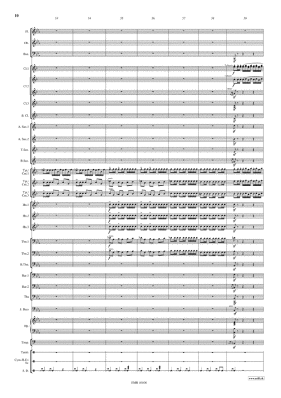 Procession Of The Nobles Procession Of The Nobles Concert Band scores gallery preview page 11