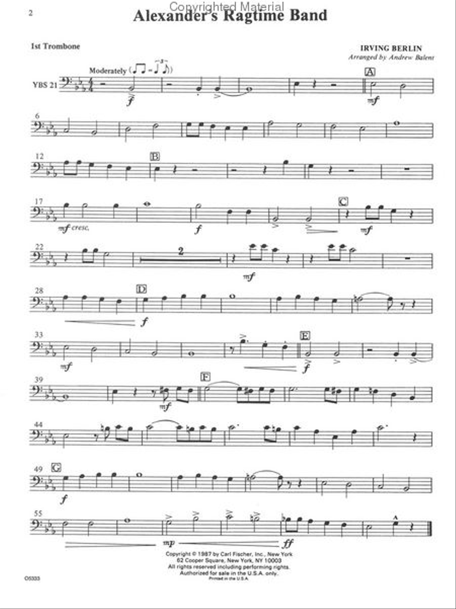 Sounds Spectacular Band Folio Concert Band Methods scores gallery preview page 2