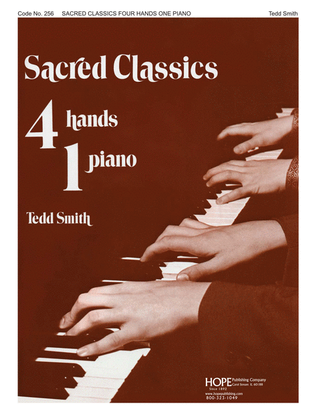Book cover for Sacred Classics for Four Hands