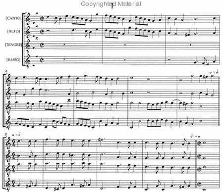 2 Canzoni da Sonar from the Pelplin Tablature - 4 scores