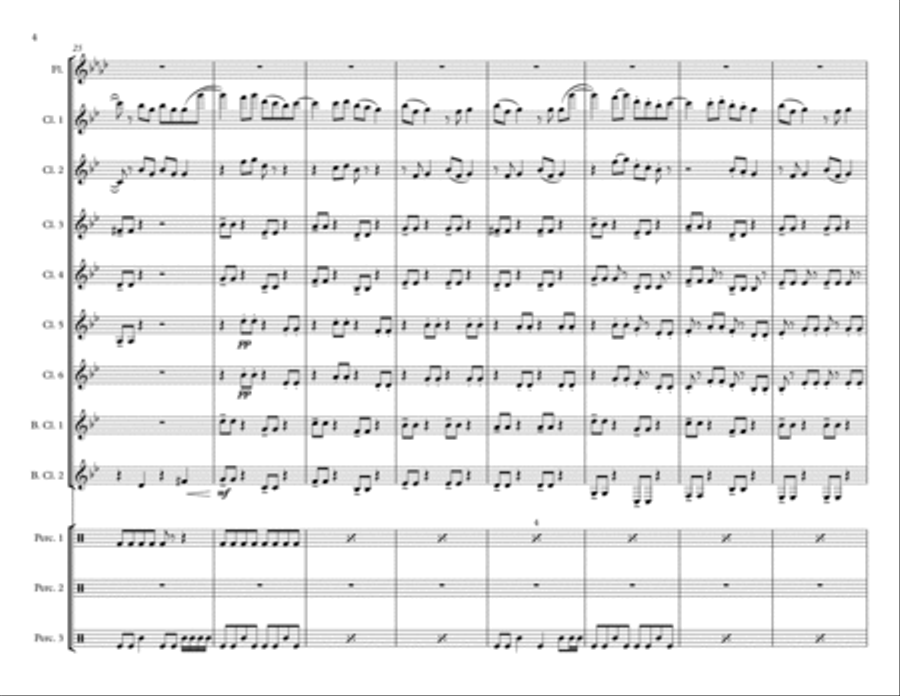 Sucker Woodwind Ensemble scores gallery preview page 4