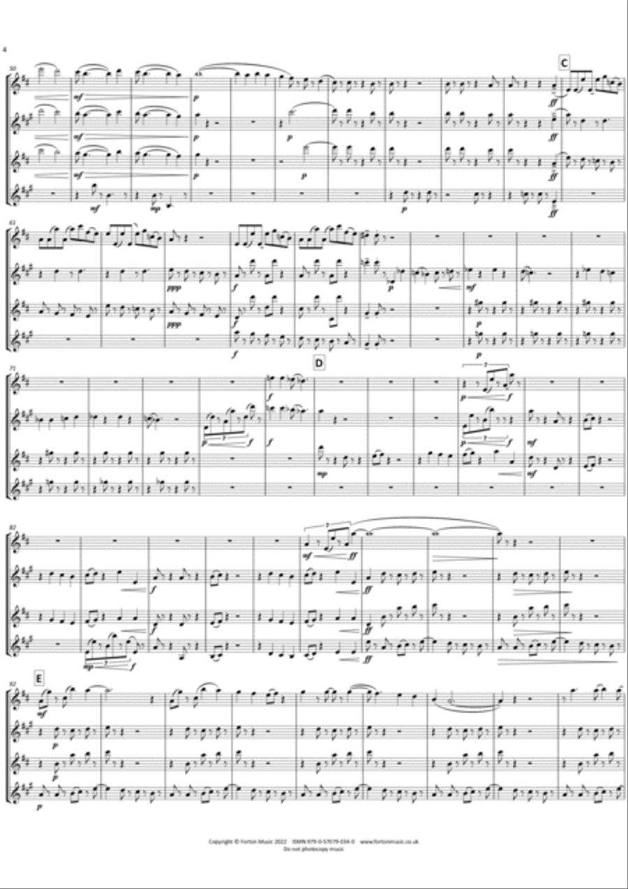 Swing, Blues and Boogie Swing, Blues and Boogie Set of Parts scores gallery preview page 4