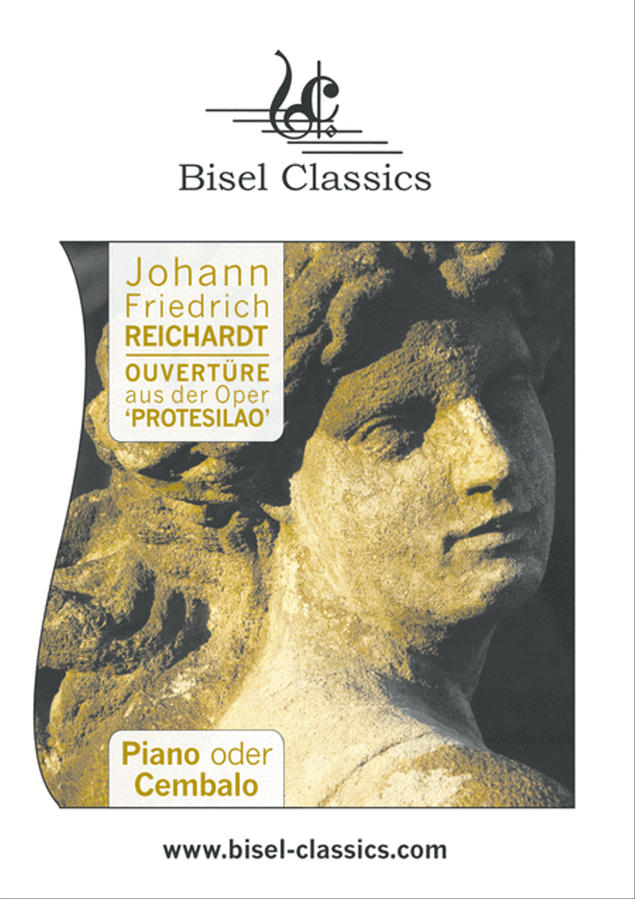 Ouverture aus der Oper Pentesilao Harpsichord scores gallery preview page 1