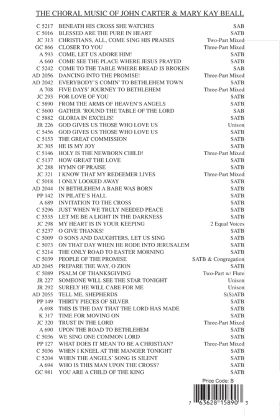 From the Arms of Heaven's Angels From the Arms of Heaven's Angels 4-Part scores gallery preview page 9