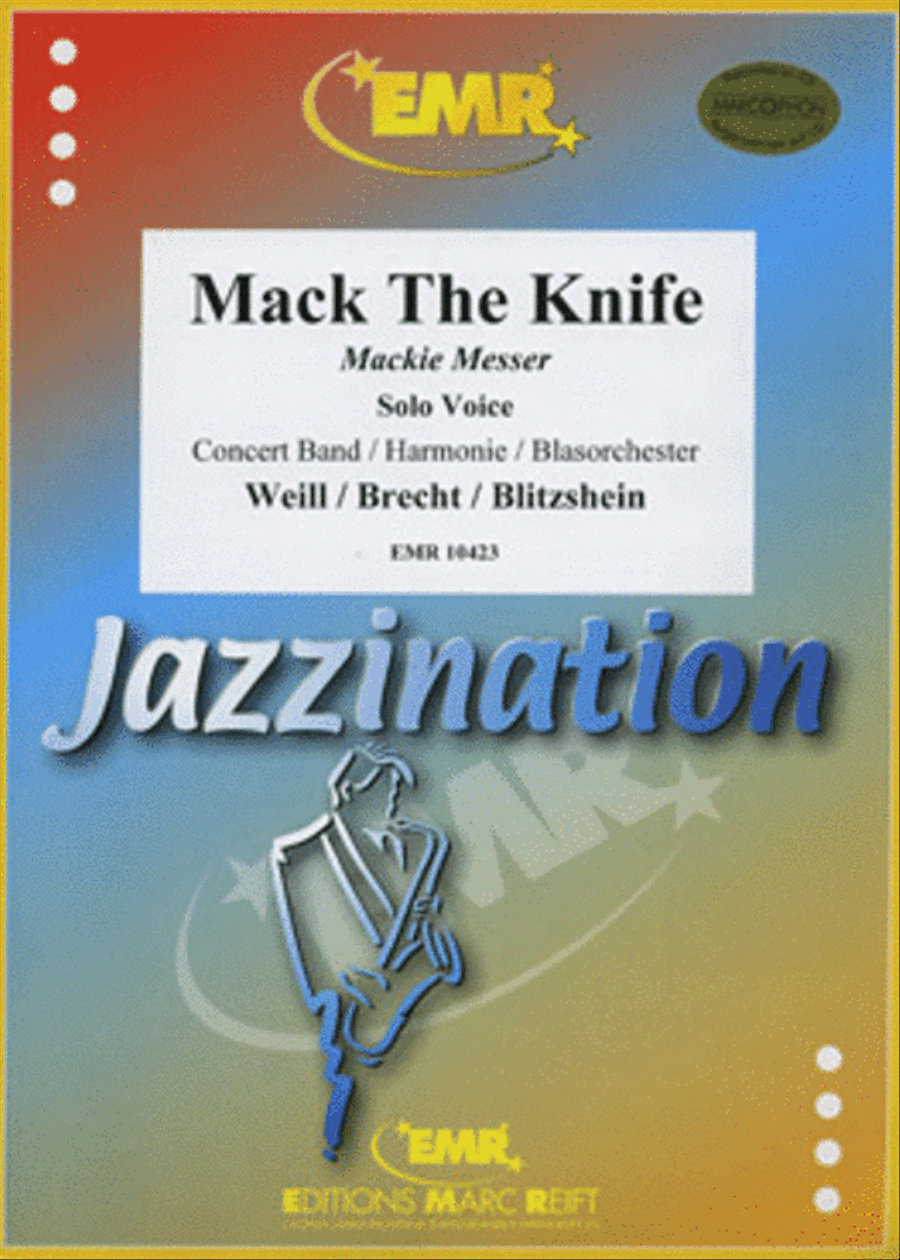 Mack The Knife Concert Band scores gallery preview page 1