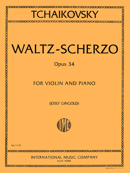Waltz-Scherzo, Op. 34 (GINGOLD)