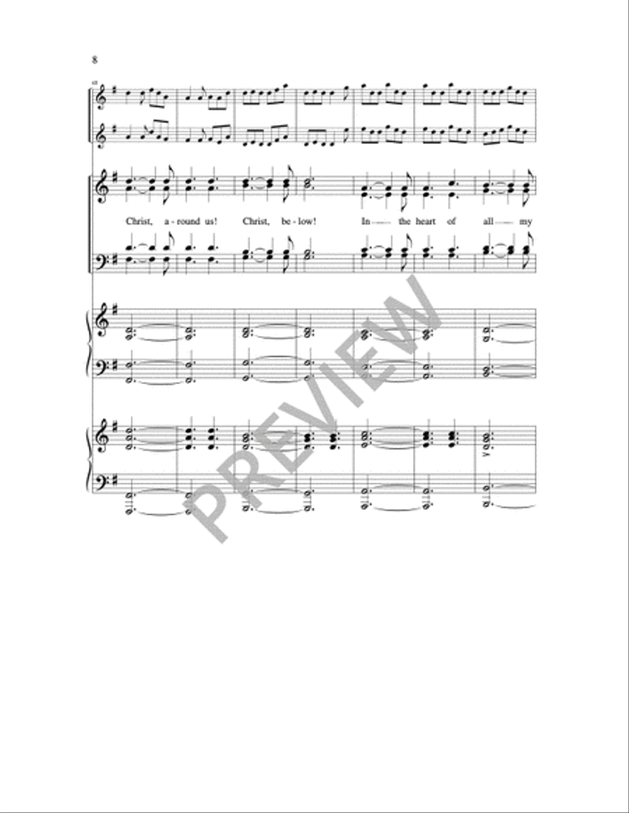 The Lorica of Ballyloughlin 4-Part scores gallery preview page 6