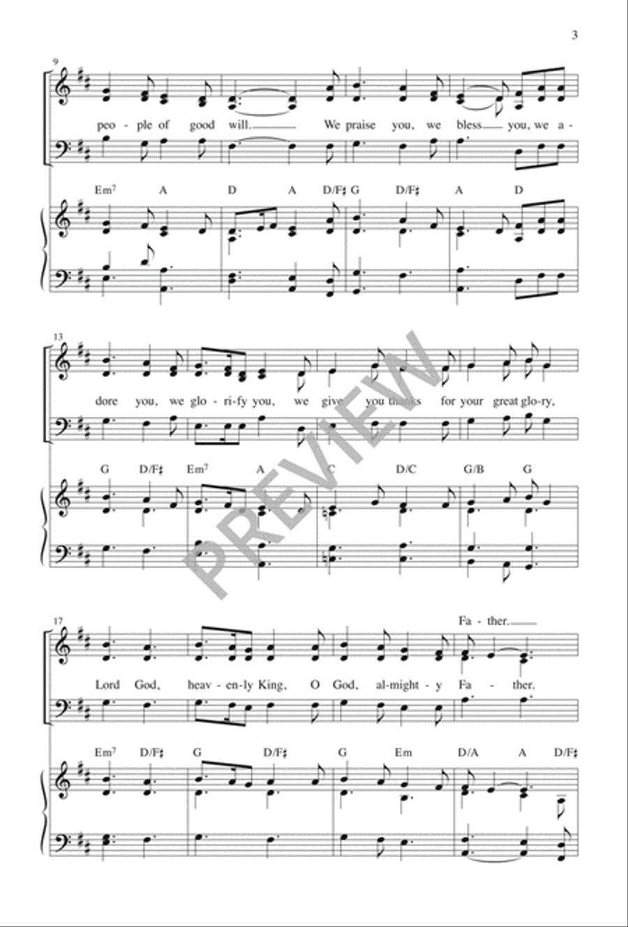 Glory to God from 