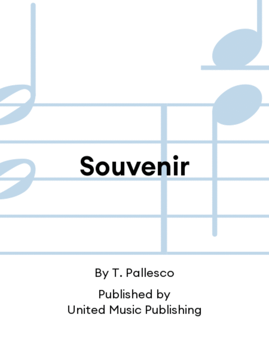 Souvenir Souvenir Accordion scores gallery preview page 1
